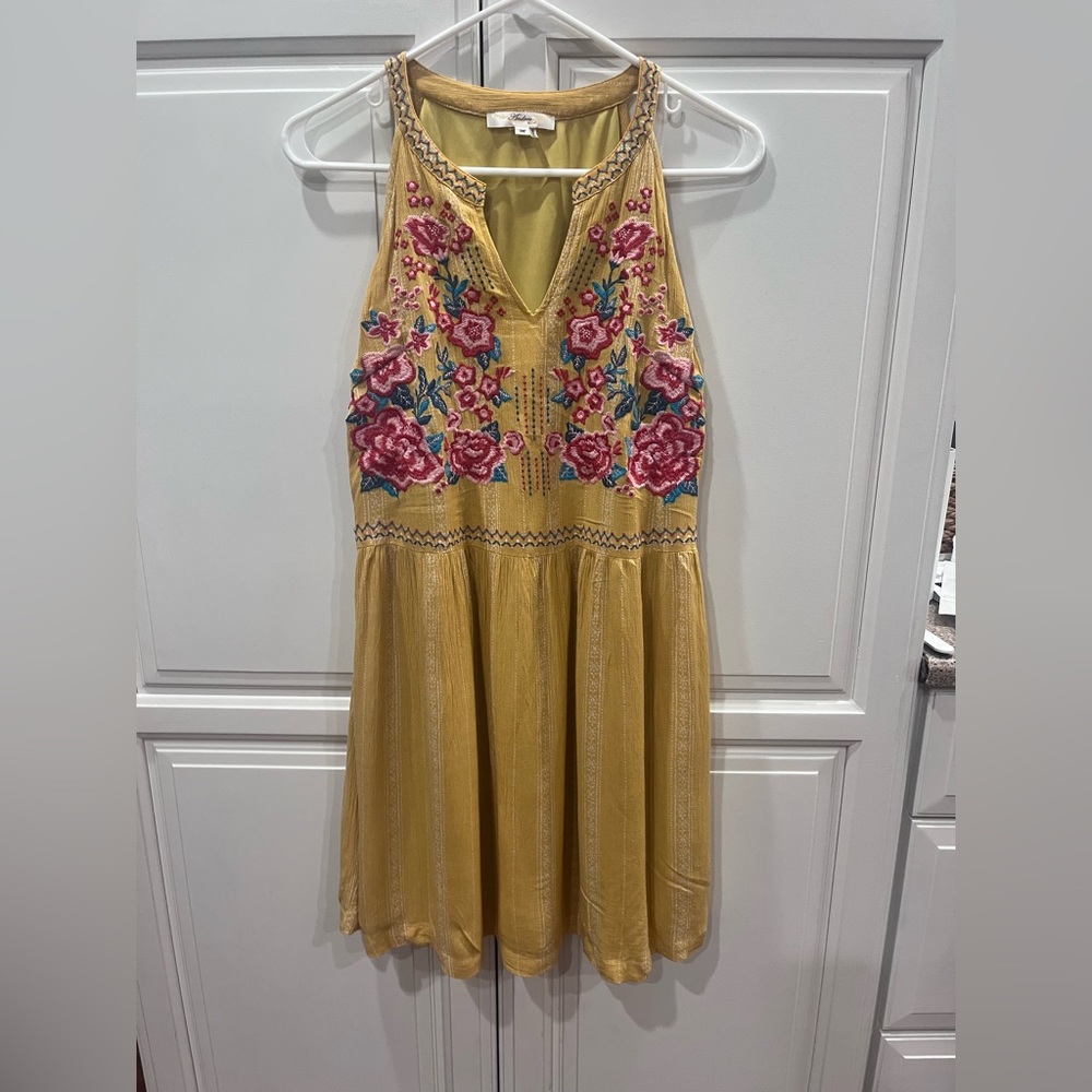 Beautiful embroider floral dress